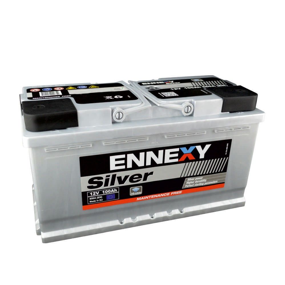 АКУМУЛАТОР ENNEXY SILVER 12V 100AH 850A Nastarta SHOP