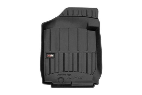 3D гумени стелки Frogum за Kia Carens 2003-2012, 3 части, черни