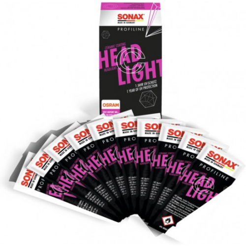 Керамично покритие за фарове с UV защита SONAX PROFILINE HEADLIGHT COATING, 1 бр.