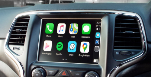 carplay за jeep cherokee