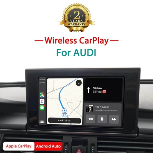 carplay интерфейс за audi