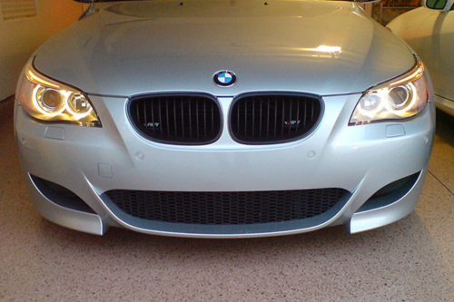 бъбреци черен мат за BMW E60