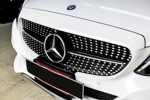 диамантена решетка за Mercedes C класа w205