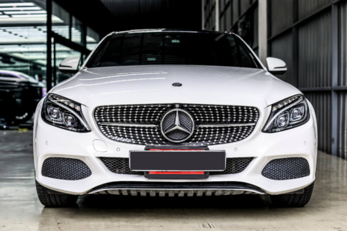 диамантена решетка за Mercedes C класа w205