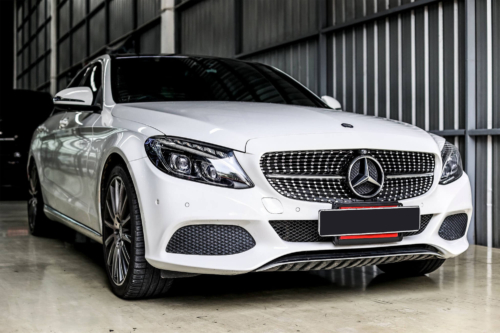 диамантена решетка за Mercedes C класа w205