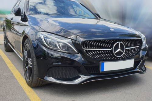 диамантена решетка за Mercedes C класа w205