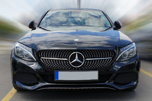 диамантена решетка за Mercedes C класа w205