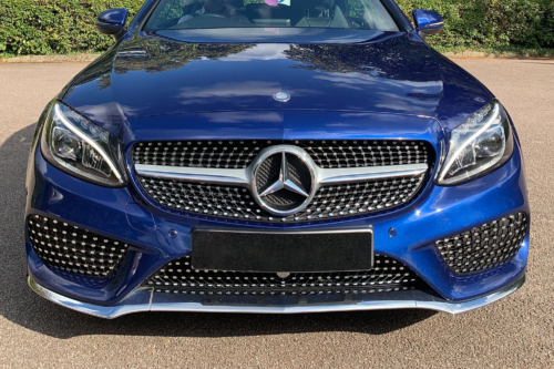 диамантена решетка за Mercedes C класа w205