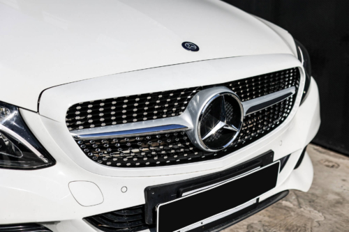 диамантена решетка за Mercedes C класа w205