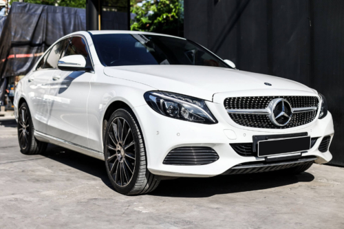 диамантена решетка за Mercedes C класа w205