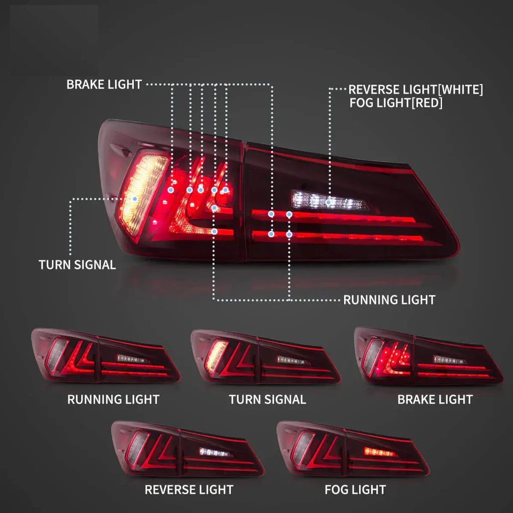 LED стопове Lexus IS