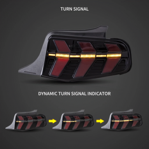 Комплект динамични LED стопове за Ford Mustang (2010-2013) - европейски стандарт