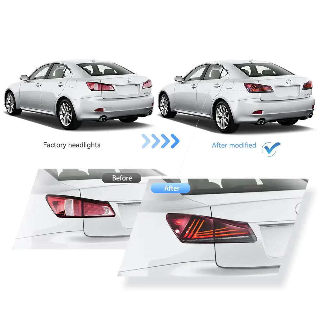 LED стопове Lexus IS
