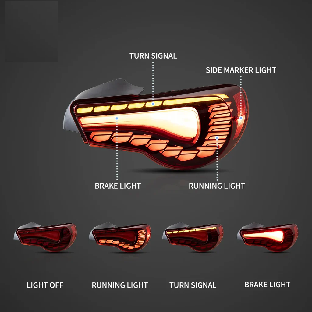 LED стопове Toyota GT86