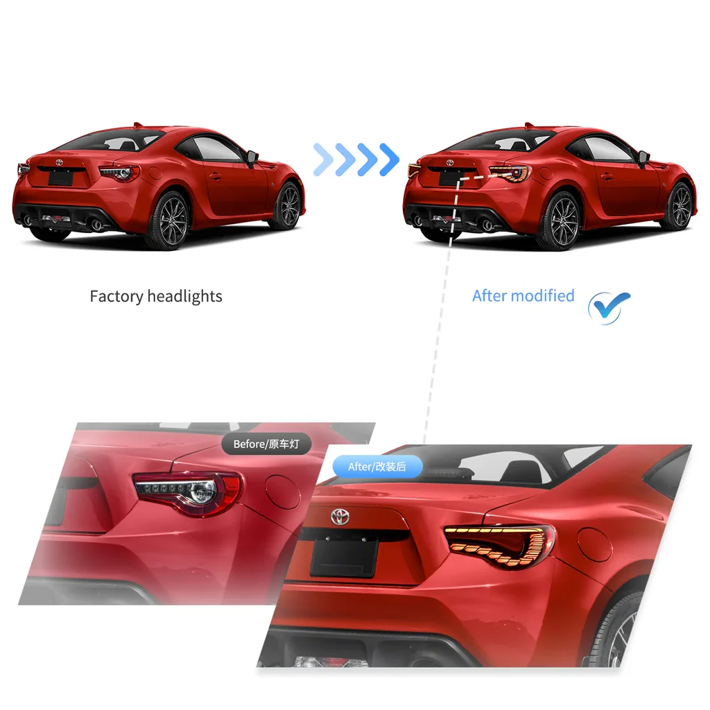 LED стопове Toyota GT86