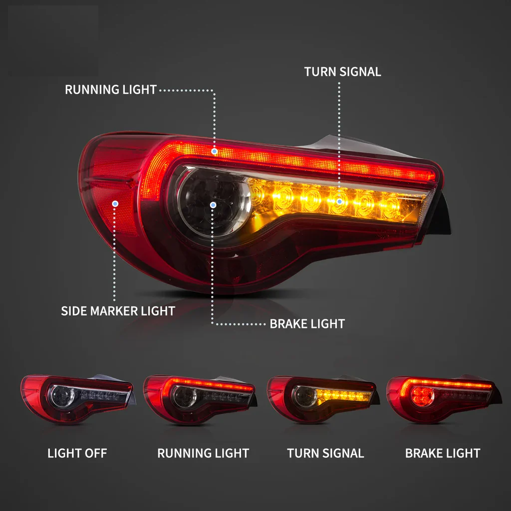 LED стопове Toyota GT86