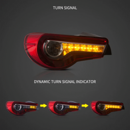 Комплект динамични LED стопове за Toyota GT86 (2012-2020), Subaru BRZ (2012-2020) Sport Style - европейски стандарт