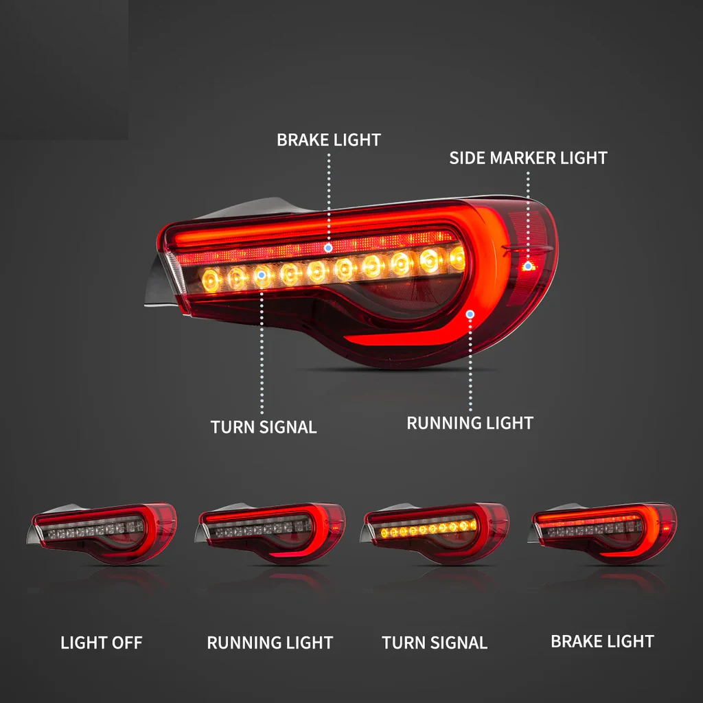 LED стопове Toyota GT86