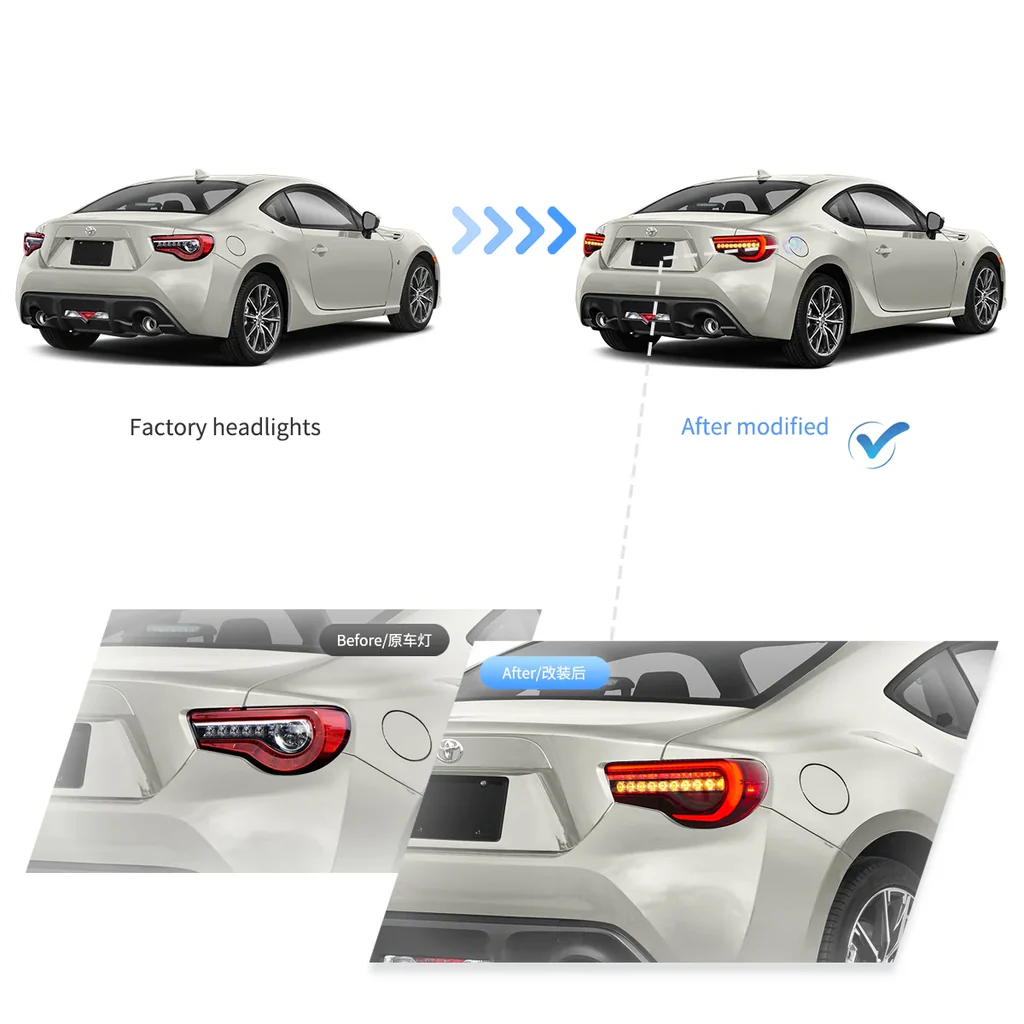 LED стопове Toyota GT86