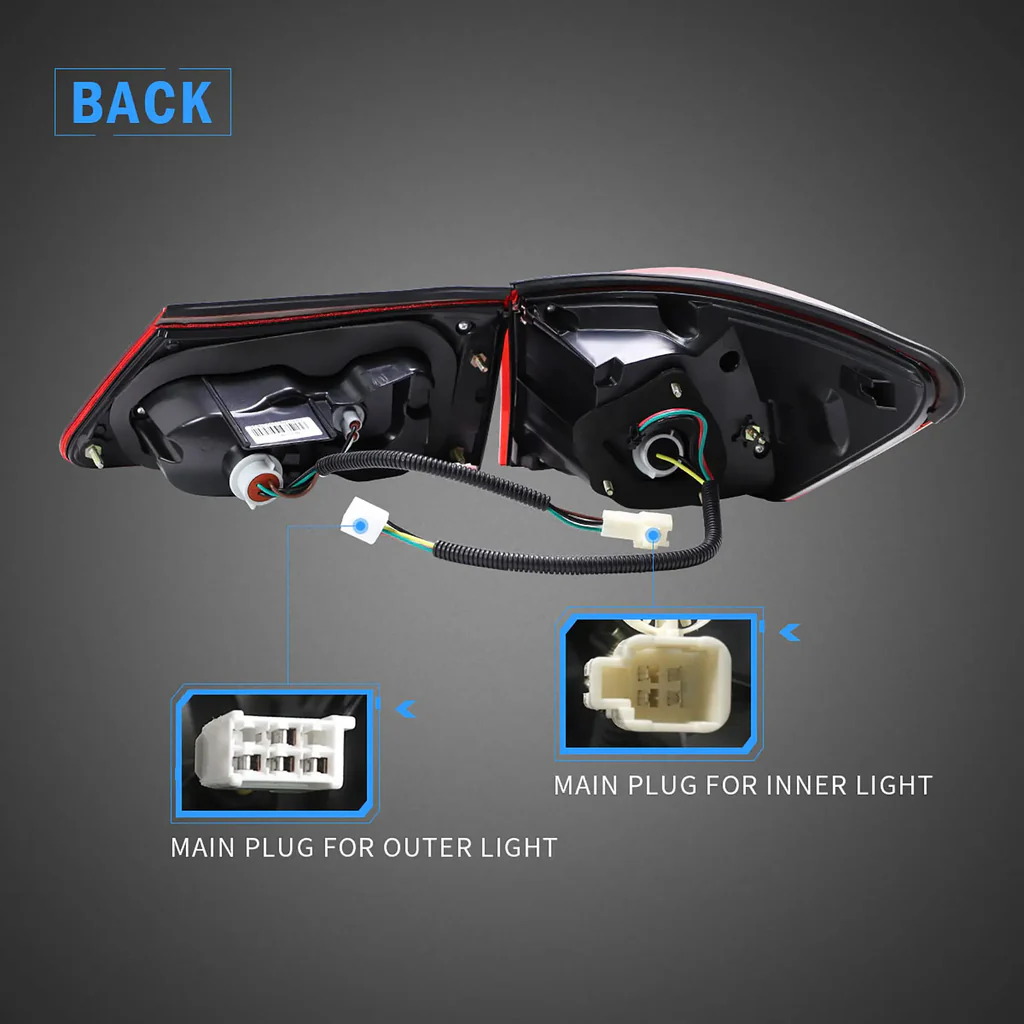 LED стопове Lexus IS