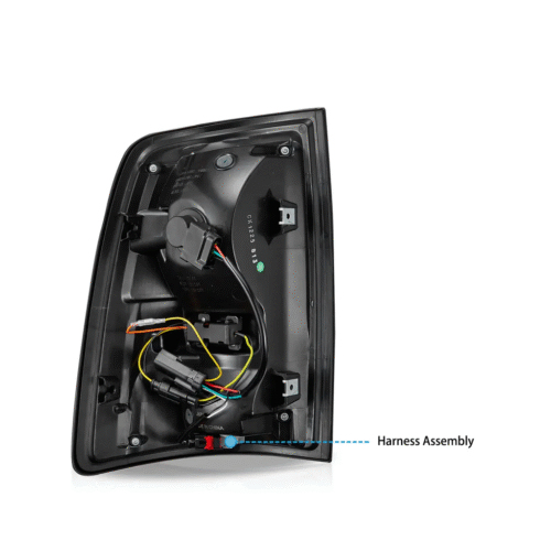 Комплект опушени динамични LED стопове за Dodge Ram 1500/2500/3500 (2009-2018) - европейски стандарт