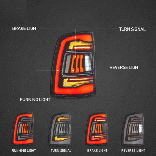 LED стопове Dodge Ram