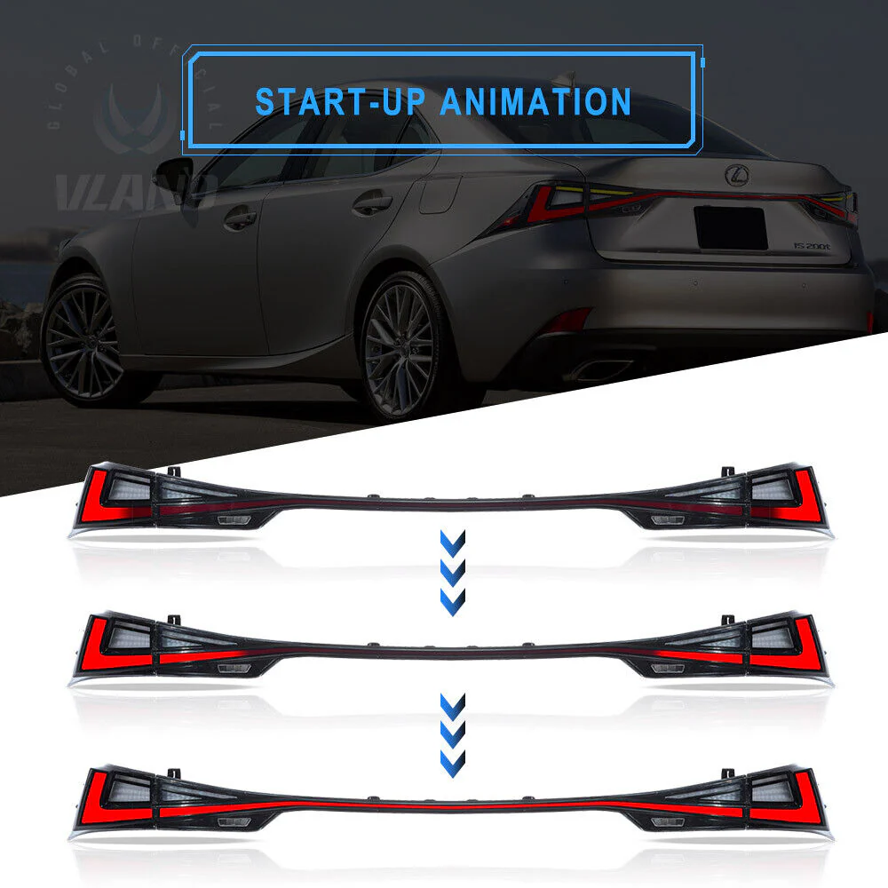 LED стопове Lexus IS