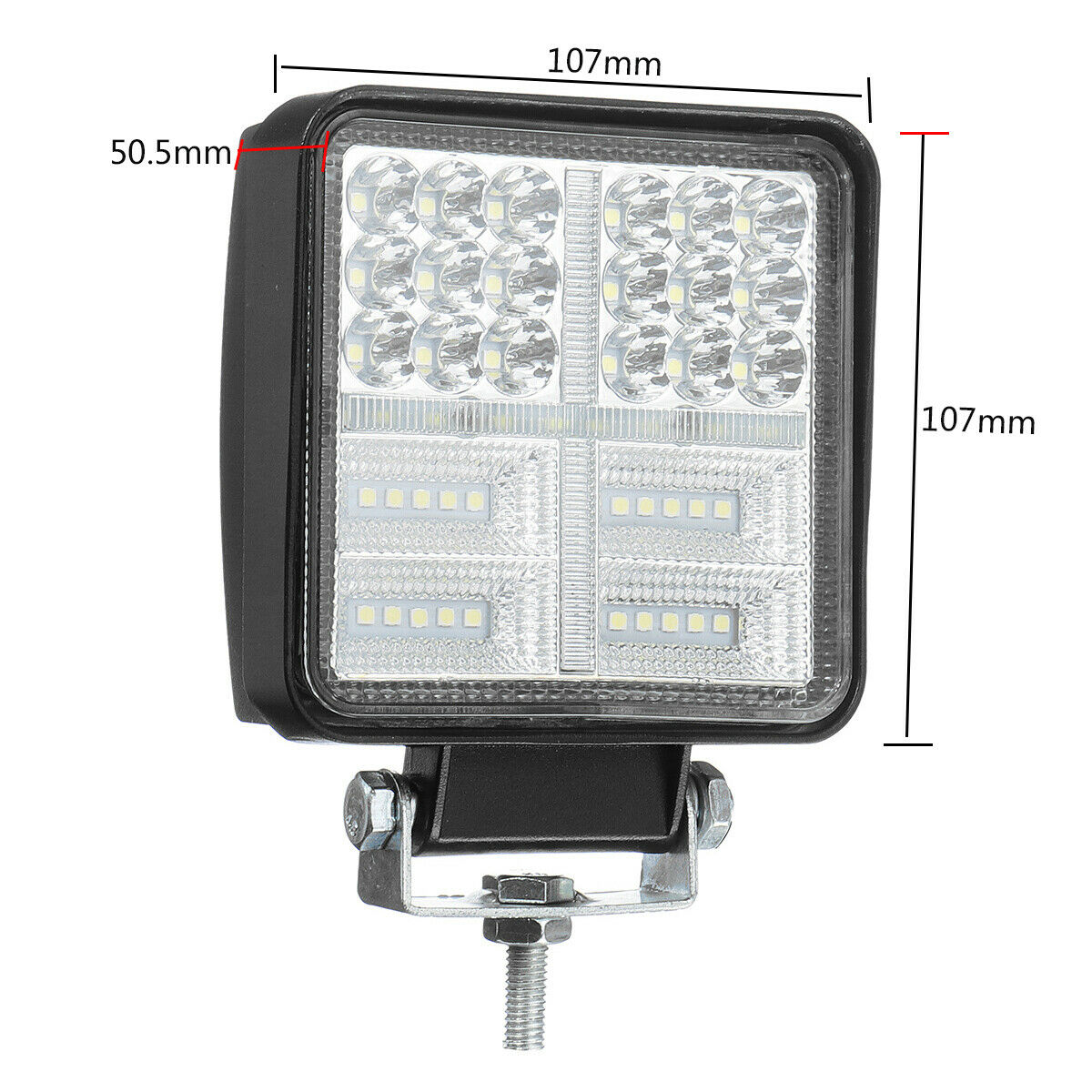LED Работен Фар: Устойчив, Двуцветен, Комбиниран Лъч