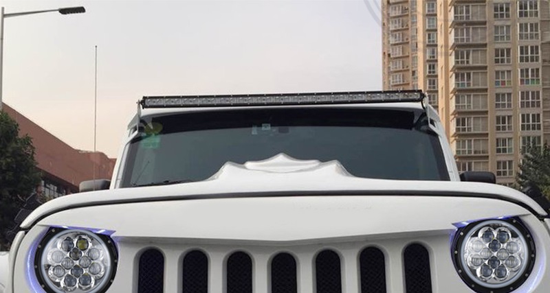 LED Бар 97см 108W Едноредов Спот 12V/24V за Офроуд и Камион