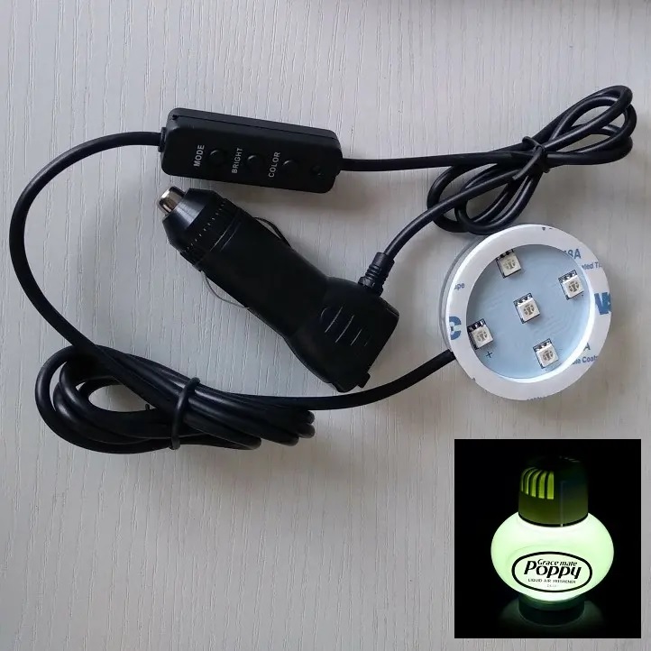 LED осветление за Poppy ароматизатор 12-24V, 7 цвята