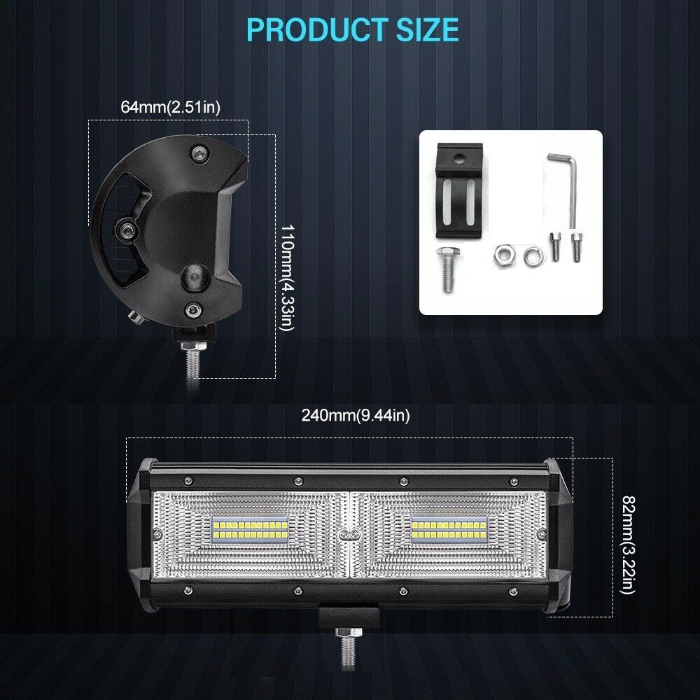Работна лампа LED FLOOD 10V-30V 6000K