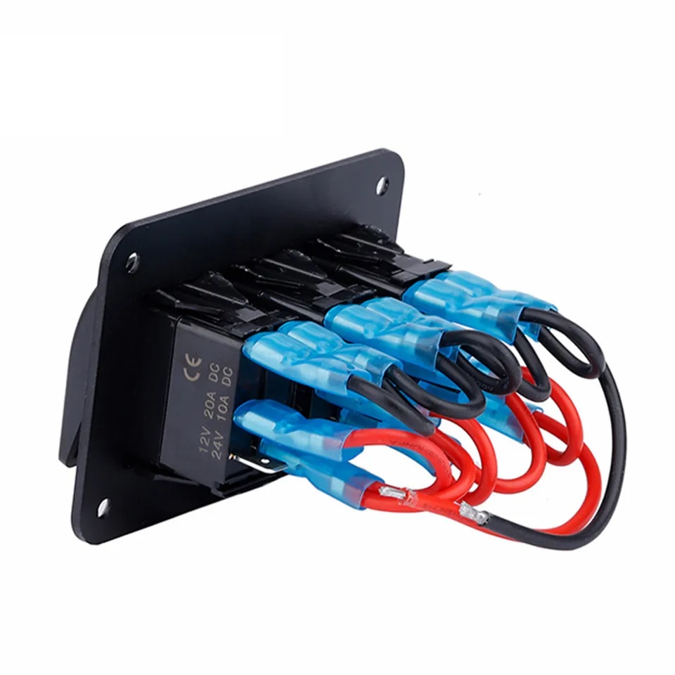 Панел с Бутони 3x за LED, Фарове и Офроуд