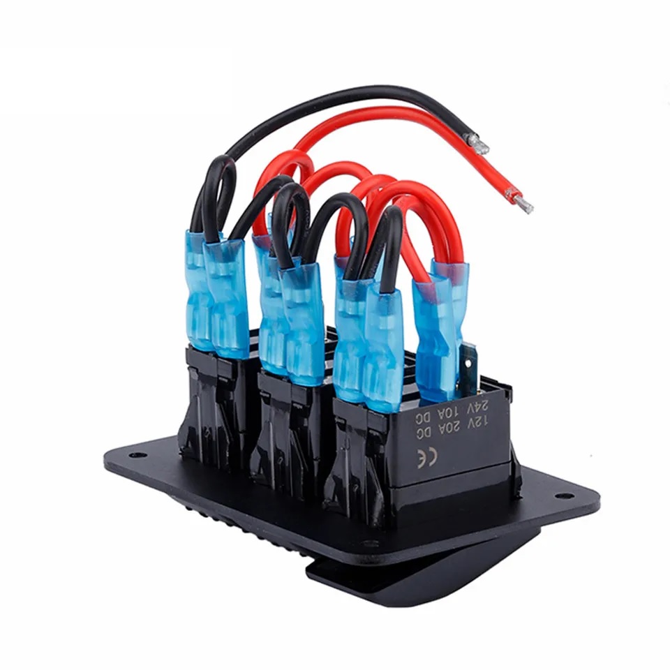 Панел с Бутони 3x за LED, Фарове и Офроуд