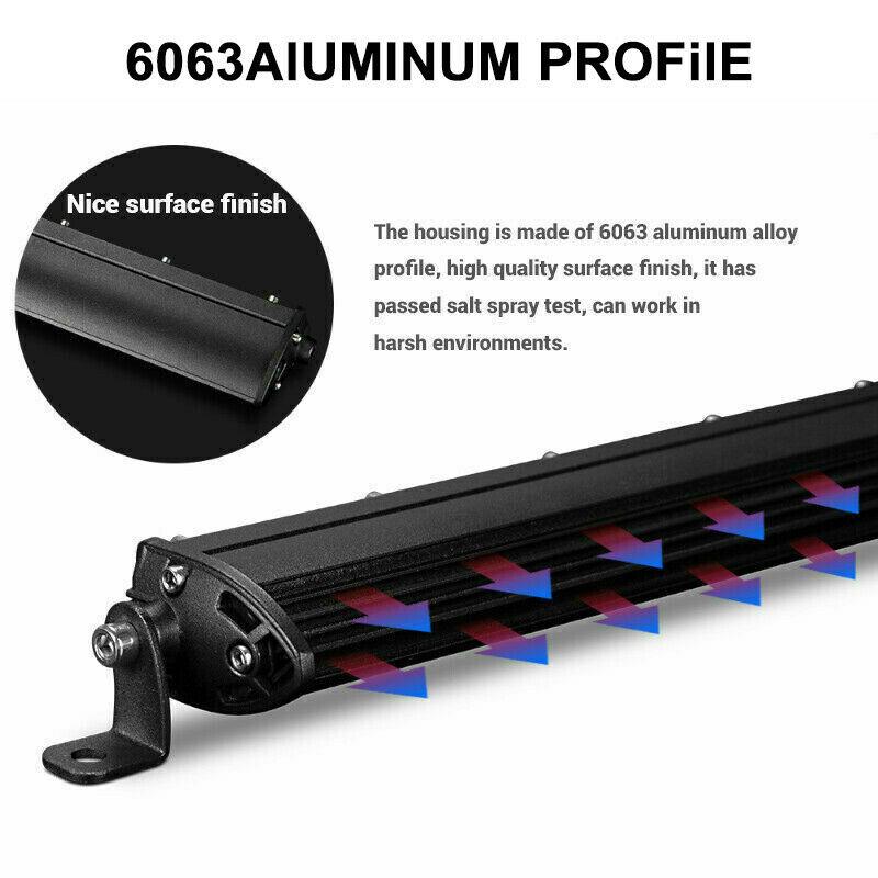 LED Диоден Бар 78см, 270W, 13500lm, Combo, 9-30V